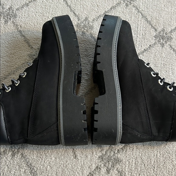 Timberland Women's Black Stone Street 6” Waterproof Boots - Picture 6 of 10